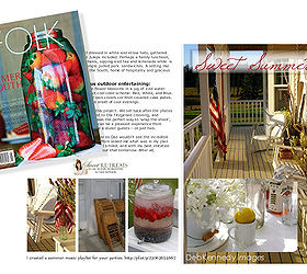 sweet summertime front porch, curb appeal, outdoor living, porches, My front porch in FOLK Magazine Issue V Summer 2012
