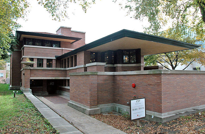 the frank lloyd wright guide to designing your dream home, architecture, curb appeal, ponds water features, Robie House Frank Lloyd Wright