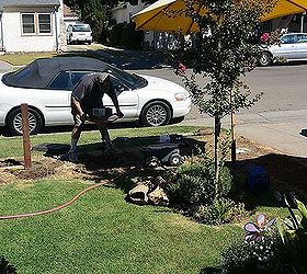 Progress on Our Front Yard White Picket Fence | Hometalk