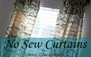 No-Sew Curtains