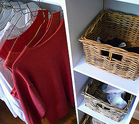 from pile to high closet style for a whoppin 50 bucks, cleaning tips, closet, organizing, I kept my wire hangers because I actually prefer them Am I the last one on earth to feel that way