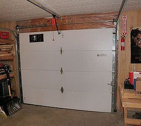 q garage door question, doors, garage doors, home maintenance repairs