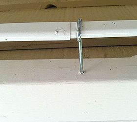 diy 30 whimsical porch, home decor, outdoor living, porches, Clip in the curtain rod and make sure its level or close to it it doesn t have to be perfect Take down the rod and slide on the curtains and clip rod back into place