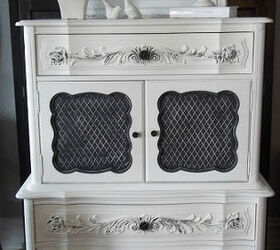 dresser before and after, chalk paint, painted furniture, Lovely Lady