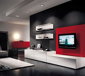 bold living rooms, home decor, living room ideas, wall decor