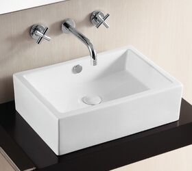modern ceramic bathroom sinks, products, 20 x 14 vessel ceramic bathroom sink includes overflow SKU CA4532 Price 245