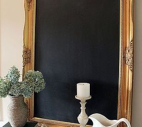 How To Transform A Mirror Into A Framed Chalkboard Hometalk