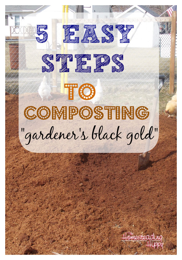 composting in 5 easy steps hbn, composting, gardening, go green