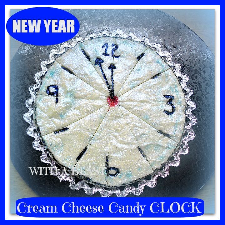 some new year decorations and other goodies which i made for this year all very, crafts, seasonal holiday decor, I had to add in something resembling a clock for New Years and thought a candy might be good