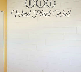 diy wood plank wall, diy, paint colors, wall decor, woodworking projects, DIY Wood Plank Wall an easy way to add character to your home