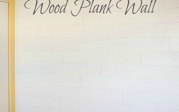 DIY Wood Plank Wall
