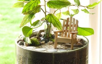 Formas sencillas de añadir plantas en el interior con la jardinería en miniatura