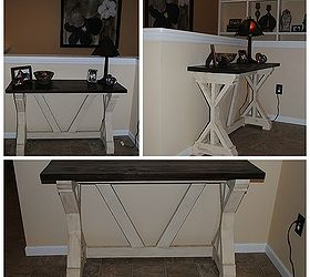 Fancy X Desk Made By Hello I Live Here Hometalk