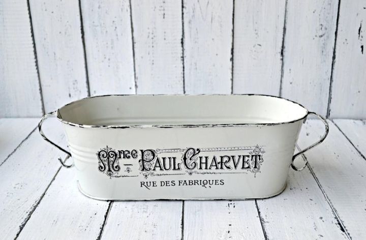 french made metal pot, home decor