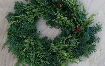 Make Your Own Christmas Wreath! With Giveaway of a Stylish P. Allen Smith Wreath