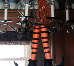 the witch is in, halloween decorations, seasonal holiday d cor, The Witch is in entertaining for Halloween