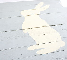 Bunny Pallet Art