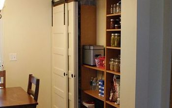 New Pantry Build With Sliding Barn-style Doors #BudgetUpgrade