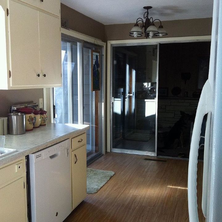 our first whole house makeover project, bathroom ideas, diy, kitchen design, living room ideas, painting, Photo 2 of completed kitchen