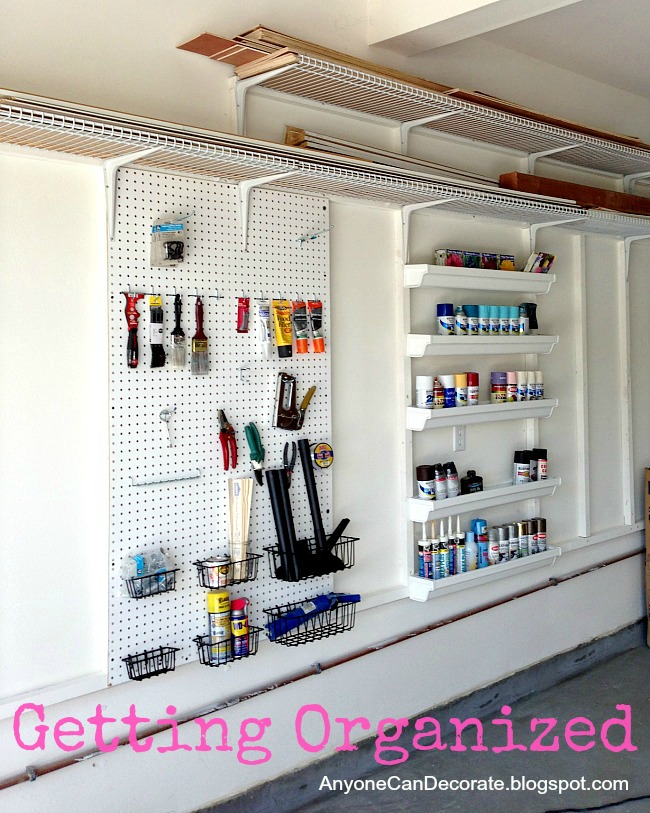 diy custom built garage organizer, diy, garages, organizing, storage ideas, After
