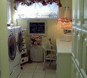 changes in the laundry room, home decor, laundry rooms, There is lots of natural light in the laundry room