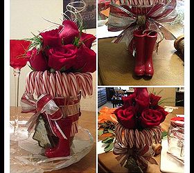 easy candy cane vase, christmas decorations, seasonal holiday decor, Step 5 Adding the finishing touches of your choice