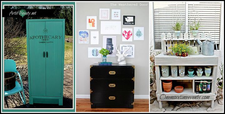 10 furniture makeovers creations, diy, painted furniture