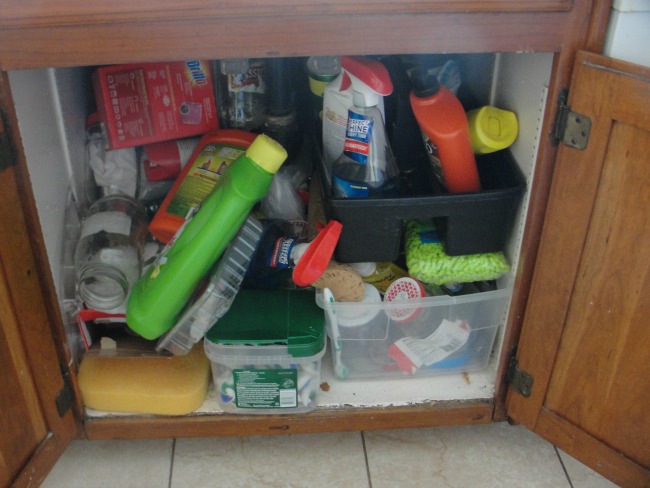 my under the kitchen sink makeover, cleaning tips, closet, kitchen design