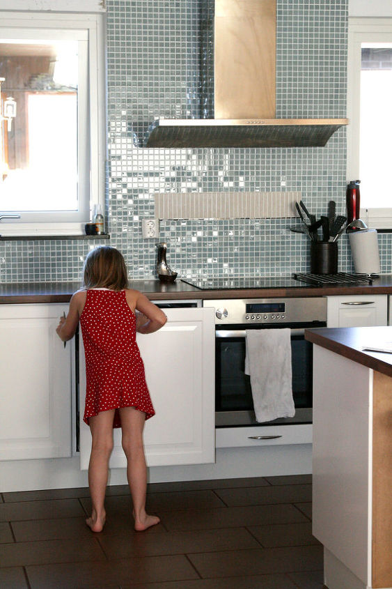 our diy kitchen remodel that never ends, home decor, kitchen design, Kids and cabinets working together