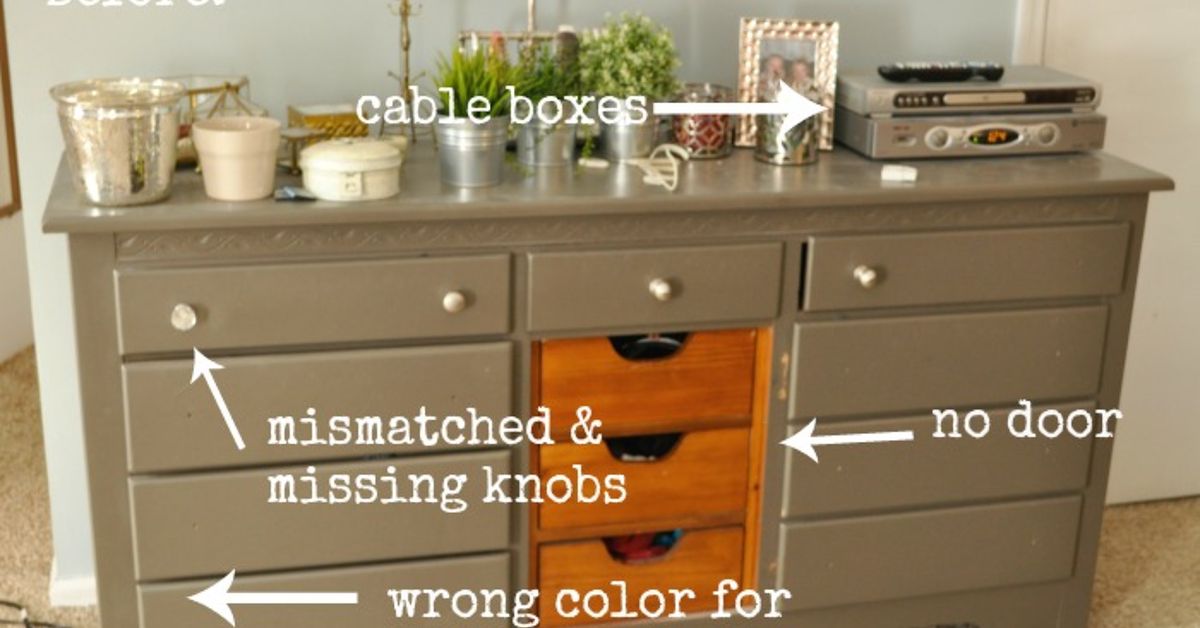 Phase One Dresser Media Cabinet Hometalk