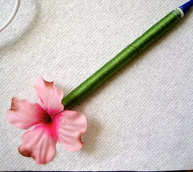 mother s day diy flower pot pens, crafts, Pop on a blossom and voila