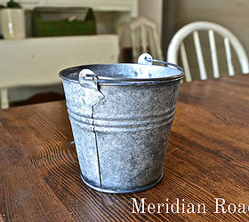 aging galvanized metal, crafts, Pretty authentic looking