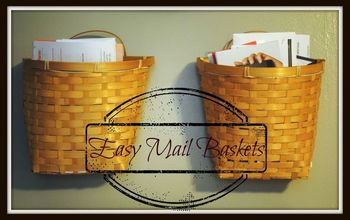 Easy Mail Baskets