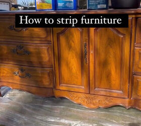 How to Easily Remove Paint & Varnish from Old Furniture!  Paint remover,  Diy furniture plans, Woodworking projects diy