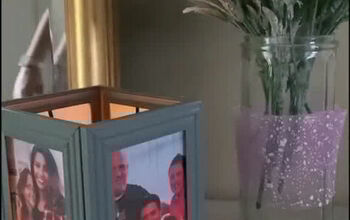 How to Make Cute DIY Photo Frame Lanterns For Mother's Day