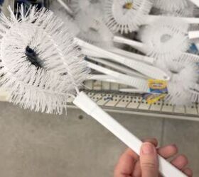 Toilet Brush Christmas Tree DIY