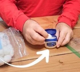 Dip cotton balls in Vaseline for a clever and simple safety hack