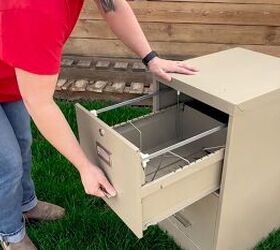 Stunning DIY Filing Cabinet Upcycle for Your Front Porch 