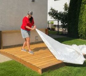 Create your own backyard oasis without breaking the bank with this easy (and fun!) idea