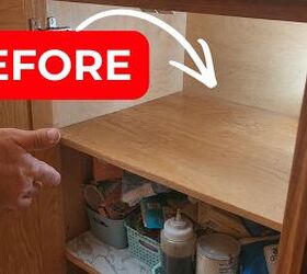 If your under-sink cabinet looks like this, it's time to try this brilliant hack
