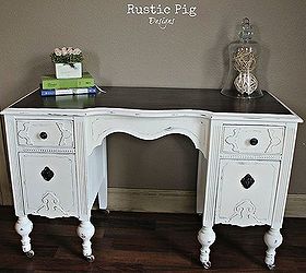 an end table or a child s desk, painted furniture, rustic furniture