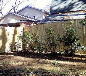 started some improvements on a chamblee house this week by replacing a privacy fence, decks, fences, outdoor living