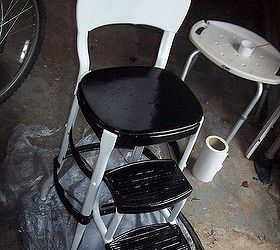 Refinishing an Old Step-stool High Chair