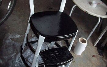 Refinishing an Old Step-stool High Chair