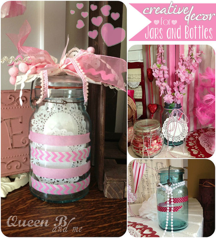 decorating with mason jars vintage jars and bottles, crafts, mason jars, seasonal holiday decor
