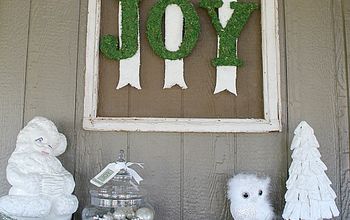 DIY Moss Covered Letters