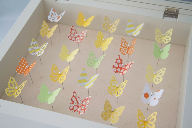 all aflutter with spring butterflies, crafts