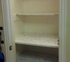 pantry remodel, So you empty first and knock those shelves out
