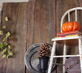 adding junk to your decor, seasonal holiday d cor, Reclaimed wood gives your space warmth and texture