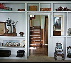 our restyled built ins, home decor, shelving ideas